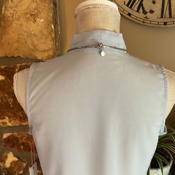 Dex the Suit Shop Women’s Ice Blue Sleeveless Top Size XS - Picture 6 of 12